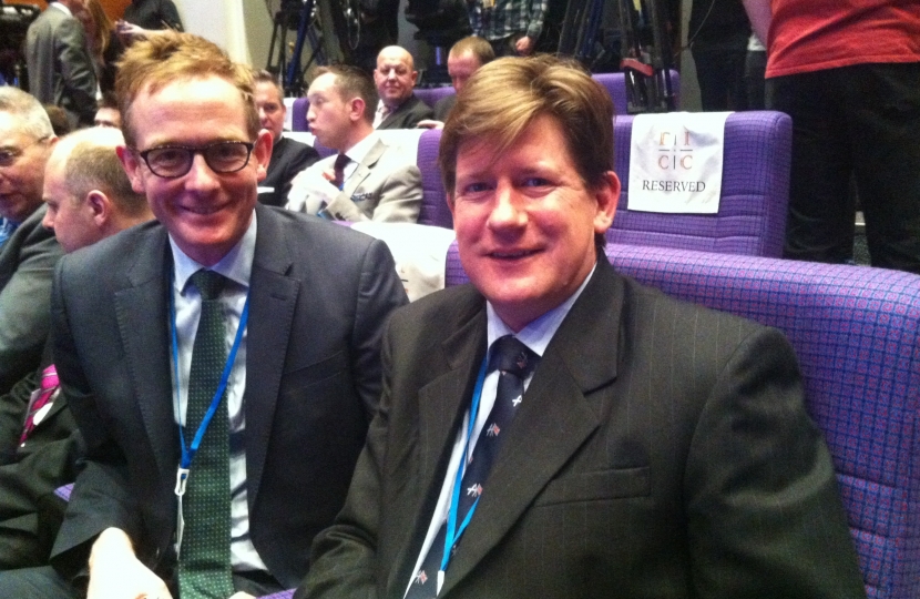 John Lamont MSP and Alexander Burnett