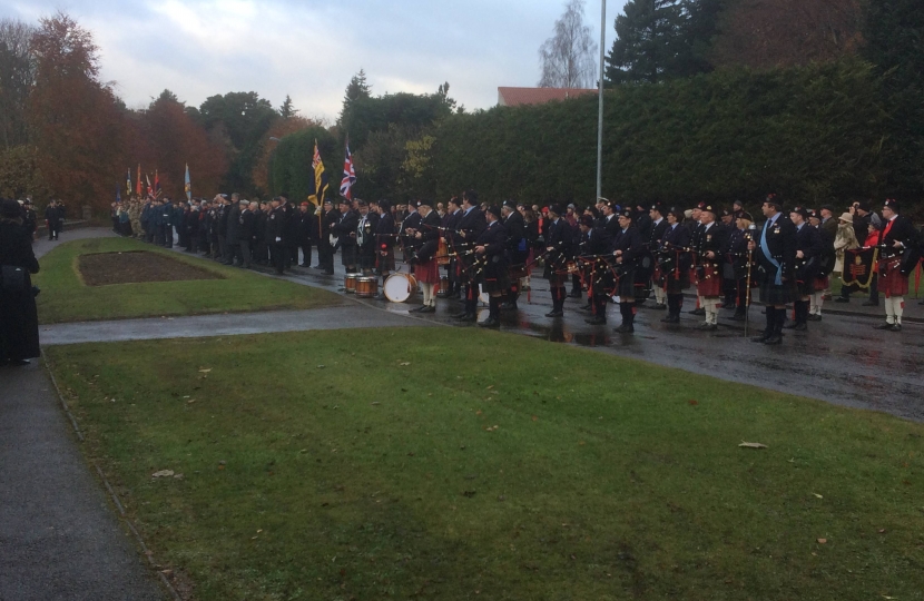 Banchory Remembrance Service 