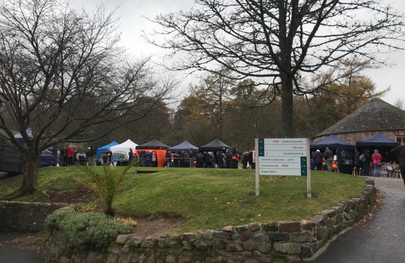 Crathes Xmas market