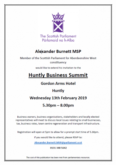 Business Summit Advert