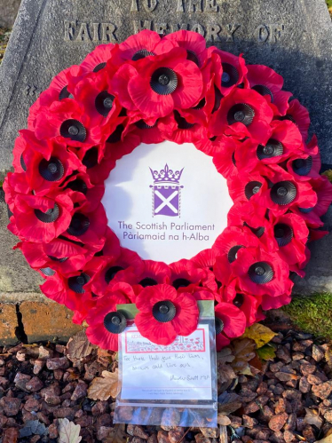 poppy wreath